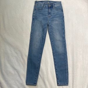 American eagle 00 short, next level stretch, super hi-rise jeggings